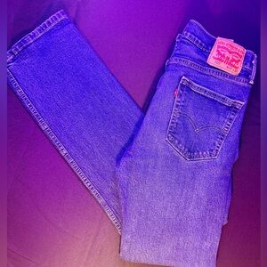 Like New Men’s Levi's 505 W32 L32 Indigo Blue Jeans with Signature Patch